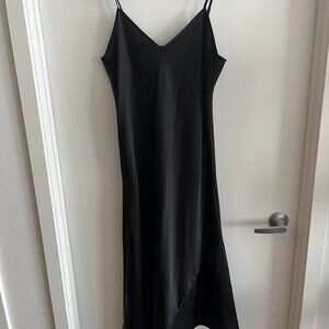 Women's Knix X The Birds Papaya Slip Dress - Black - Size L